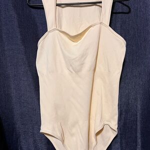 Cream Kids One Piece Swimsuit